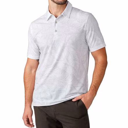 Delray Print Polo Shirt - Men's