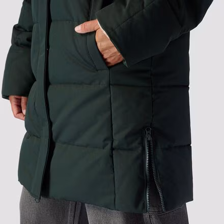 Insulated Snap Front Parka - Women's