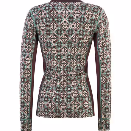 Rose Long-Sleeve Crew Top - Women's