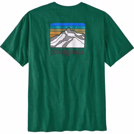 Line Logo Ridge Pocket Responsibili-T-Shirt - Men's