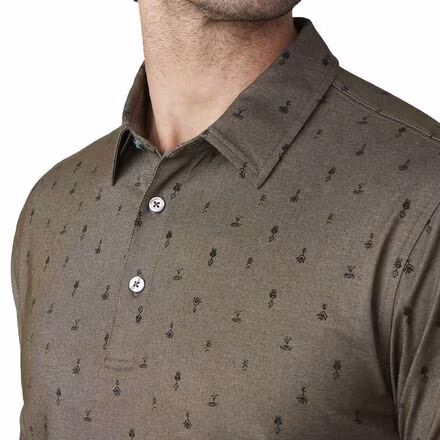 Astoria Print Polo - Men's