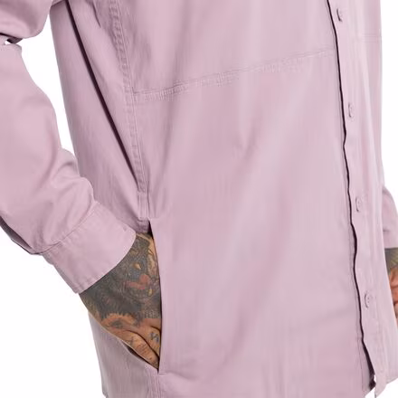 Work Stretch Long-Sleeve Overshirt - Men's