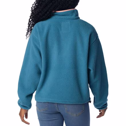 Helvetia Cropped Half Snap Pullover - Women's