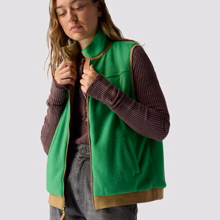 Reversible Polar Fleece Vest - Women's