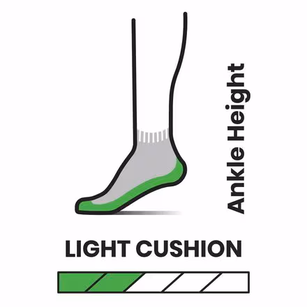 Walk Light Cushion Ankle Sock
