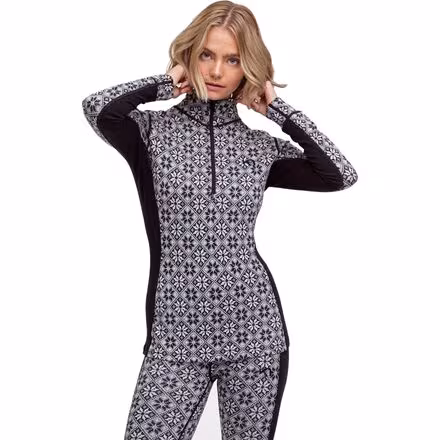Rose Half-Zip Top - Women's