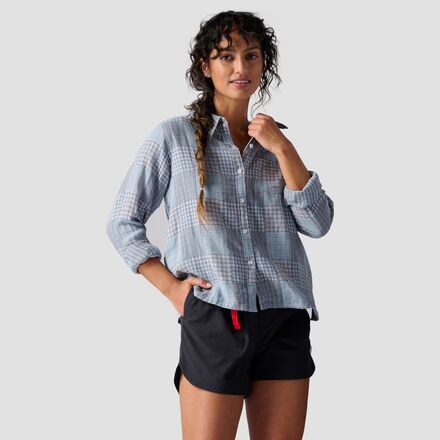 Range Long-Sleeve Plaid Shirt - Women's