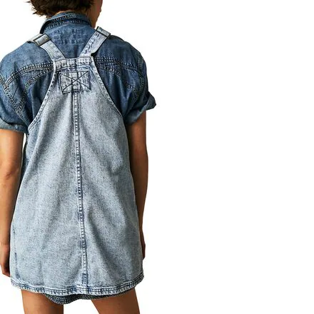 Overall Smock Mini Dress - Women's