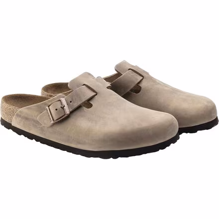 Boston Soft Footbed Leather Clog - Men's
