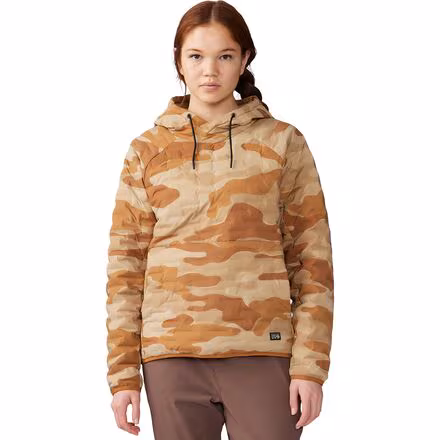 Stretchdown Light Pullover Hoodie - Women's