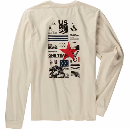 One Team Podium Long-Sleeve Crew