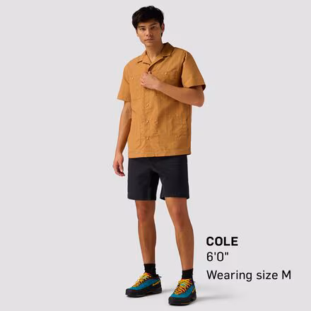 Utility Button Up Short-Sleeve Shirt - Men's