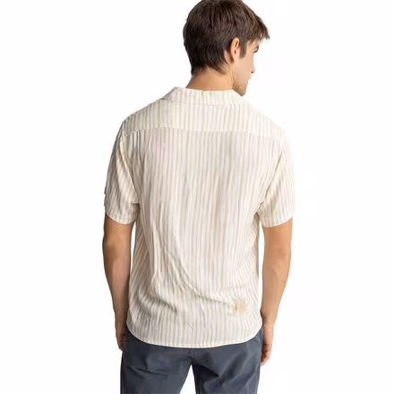 Lily Stripe Cuban Short-Sleeve Shirt - Men's