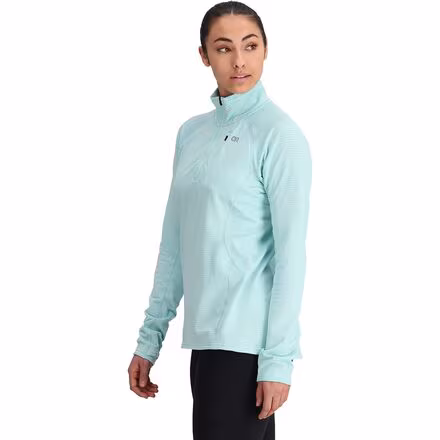 Vigor Grid Fleece Quarter-Zip Jacket - Women's