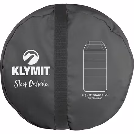 Big Cottonwood Sleeping Bag: -20F Synthetic