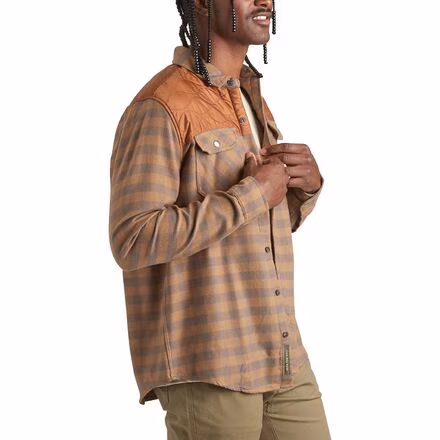 Quintana Quilted Flannel Shirt - Men's