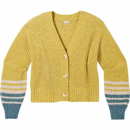 Cozy Lodge Cropped Cardigan Sweater - Women's