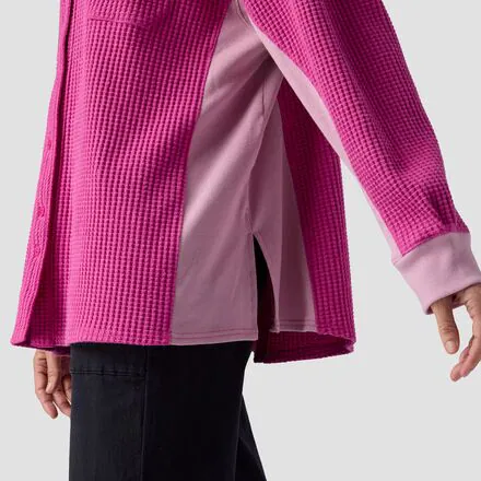 Waffle Button-Up - Women's