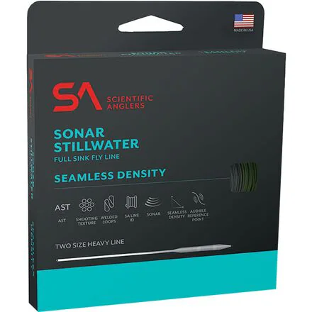 Sonar Stillwater Parabolic Sink Fly Line