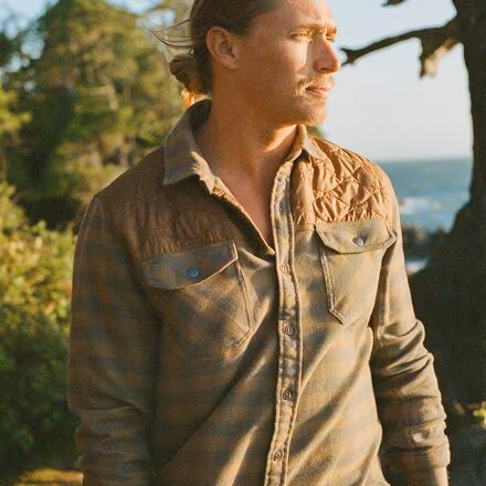 Quintana Quilted Flannel Shirt - Men's