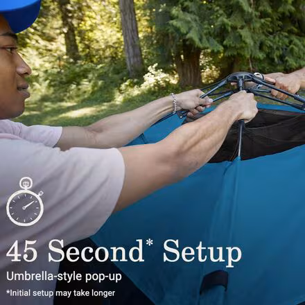 Camp Burst Dark Room Tent: 4-Person