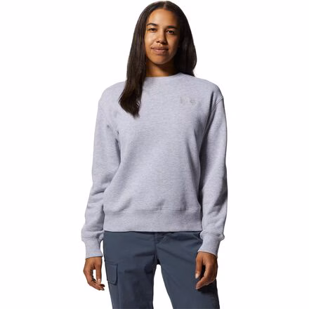 Logo Pullover Crew Sweatshirt - Women's