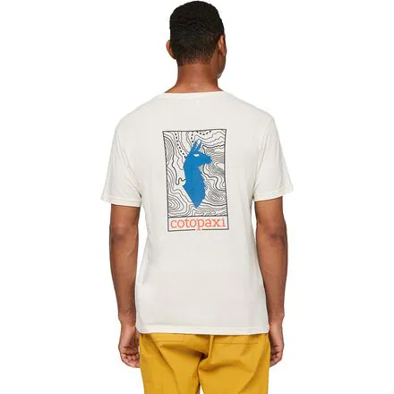 Llama Map Organic T-Shirt - Men's