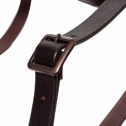 Premium Leather Blanket Carrier