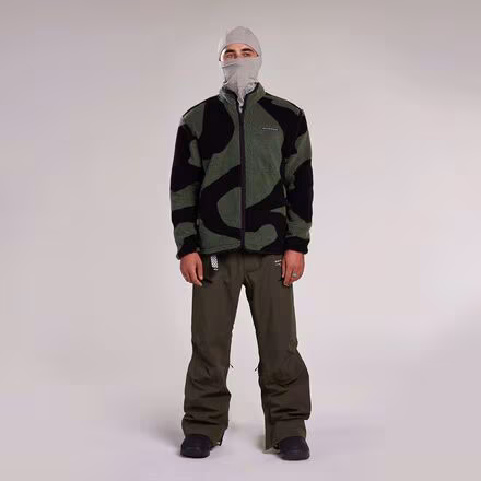 Cinchable Sherpa Fleece Zip-Up - Men's