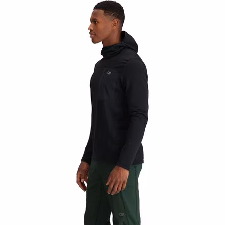 Vigor Grid Fleece Pullover Hoodie - Men's