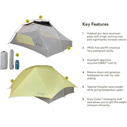 Mayfly OSMO Tent: 3-Person 3-Season
