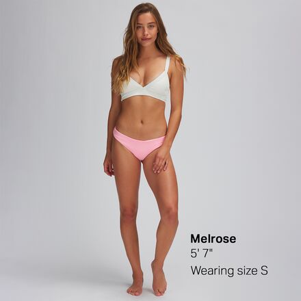 Sensual Solids Sandy Classic Bikini Bottom - Women's