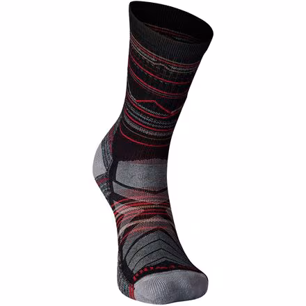 Performance Hike Light Cushion Mountain Range Pattern Crew