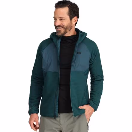 Vigor Plus Fleece Hooded Jacket - Men's