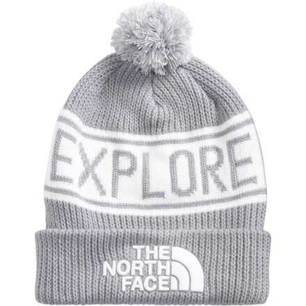 Retro TNF Pom Beanie