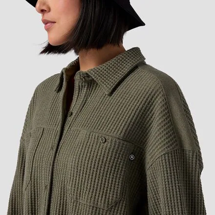 Waffle Button-Up - Women's