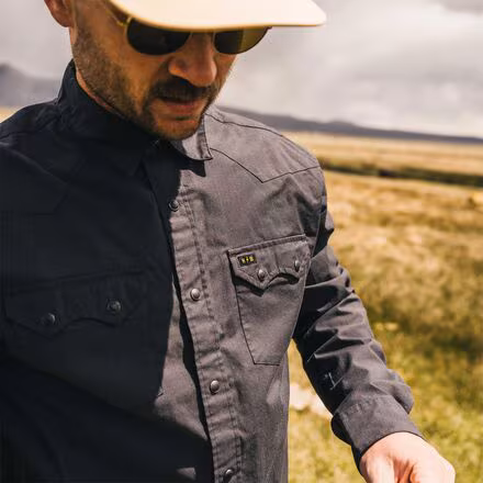 Crosscut Snap Shirt - Men's