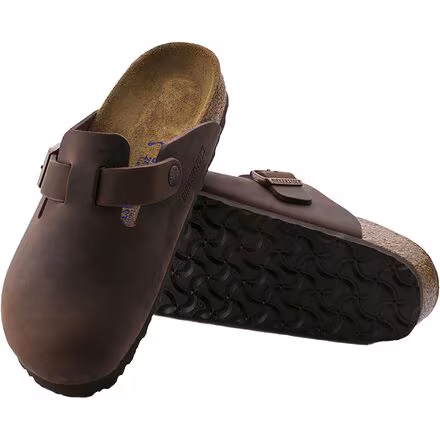 Boston Soft Footbed Leather Clog - Men's