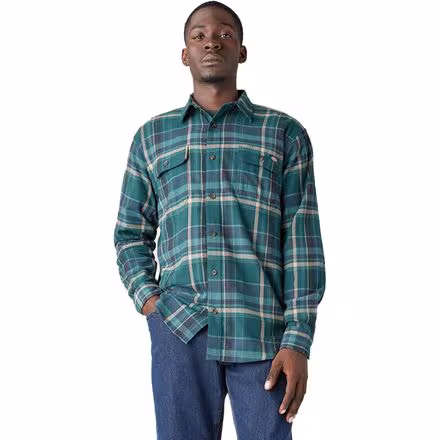 Flex Flannel Relaxed Long-Sleeve Shirt - Men's