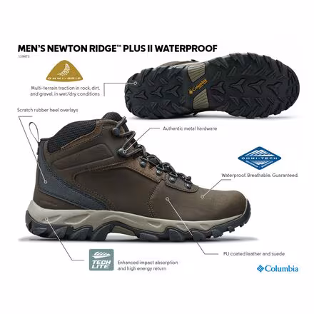 Newton Ridge Plus II Waterproof Wide Hiking Boot - Men's