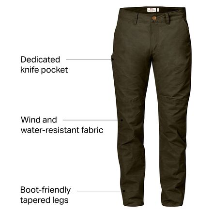Sormland Long Tapered Trousers - Men's