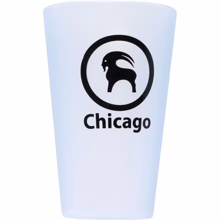 x Silipint Chicago 16oz Pint