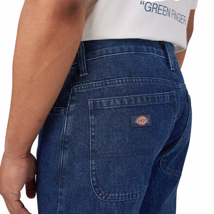 Loose Fit Double Knee Denim Pant - Men's