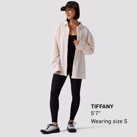 Waffle Button-Up - Women's