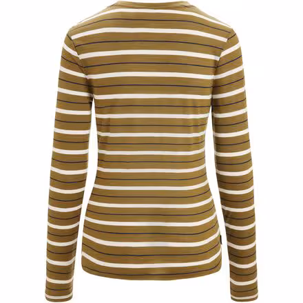 Wave Stripe Long-Sleeve T-Shirt - Women's