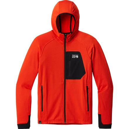 Polartec Power Grid Full-Zip Hoodie - Men's