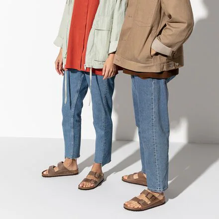 Arizona Soft Footbed Leather Narrow Sandal - Women's