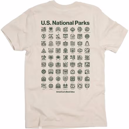 U.S. National Parks Short-Sleeve Pocket T-Shirt