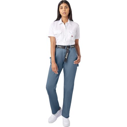 High Waisted Carpenter Pant + Belt - Women's