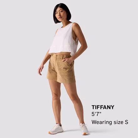 Loose Cropped Tank - Women's